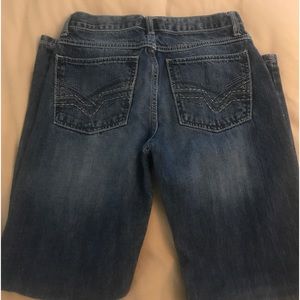 Wrangler muse jeans- 20 I believe- will fit Sz 2.4 in womens. Perfect condition!
